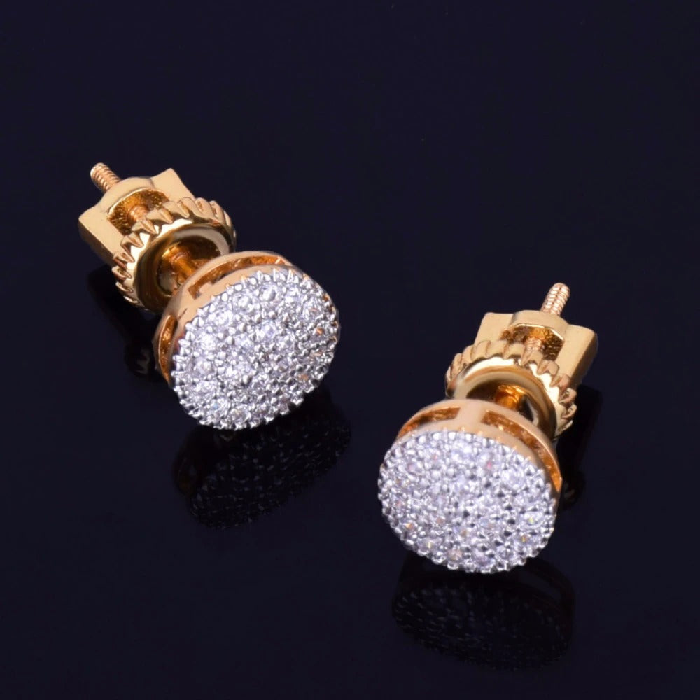 MEN'S EARRING ORB ICED (O PAR) – TS JEWELS PREMIUM COLLECTION