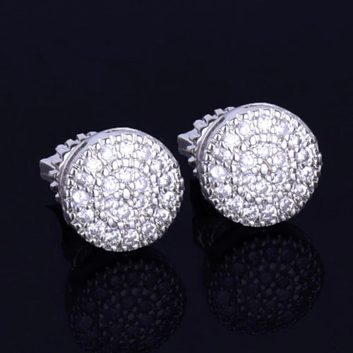 MEN'S EARRING ORB ICED (O PAR) – TS JEWELS PREMIUM COLLECTION