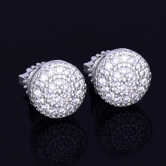 MEN'S EARRING ORB ICED (O PAR) – TS JEWELS PREMIUM COLLECTION