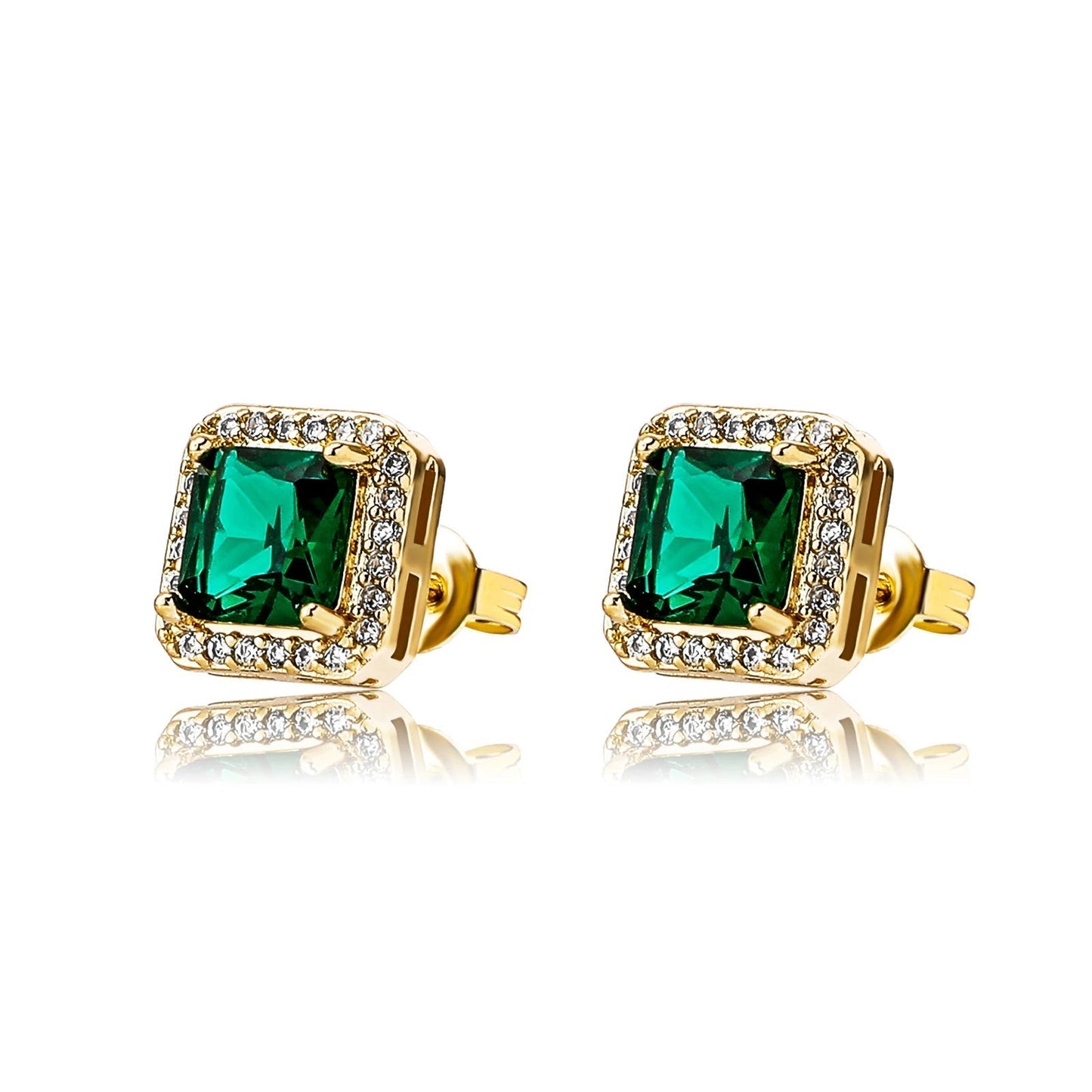 MEN'S EARRING SQUARE 9MM (O PAR) – TS JEWELS PREMIUM COLLECTION