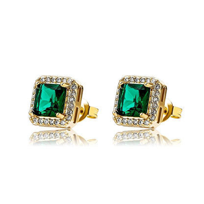 MEN'S EARRING SQUARE 9MM (O PAR) – TS JEWELS PREMIUM COLLECTION