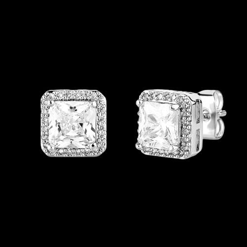 MEN'S EARRING SQUARE 9MM (O PAR) – TS JEWELS PREMIUM COLLECTION