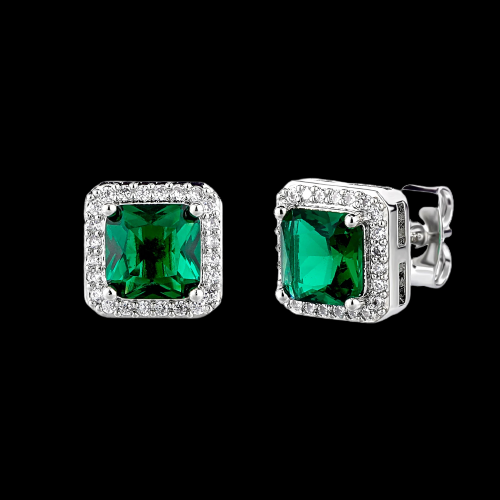 MEN'S EARRING SQUARE 9MM (O PAR) – TS JEWELS PREMIUM COLLECTION