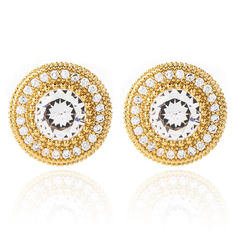 MEN'S EARRING ROUND 2.0 ICED (O PAR) – TS JEWELS PREMIUM COLLECTION