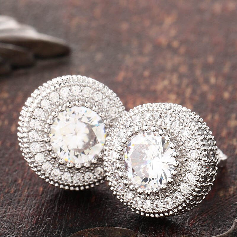 MEN'S EARRING ROUND 2.0 ICED (O PAR) – TS JEWELS PREMIUM COLLECTION