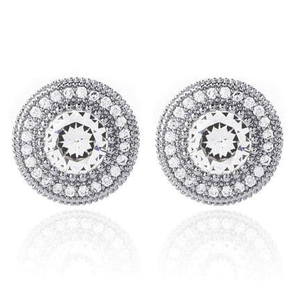 MEN'S EARRING ROUND 2.0 ICED (O PAR) – TS JEWELS PREMIUM COLLECTION