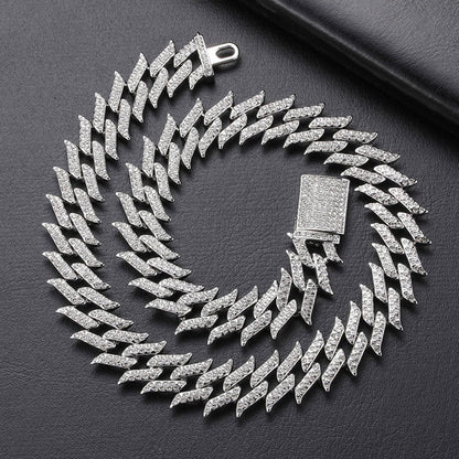 SET CUBAN FLAME (ICED) 18MM – TS JEWELS PREMIUM COLLECTION