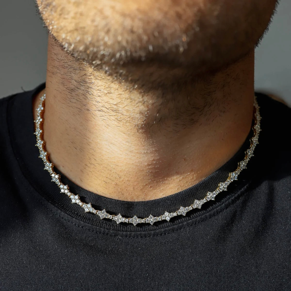 3MM HONEYCOMB CHAIN – 18K GOLD PLATED – TS JEWELS PREMIUM COLLECTION