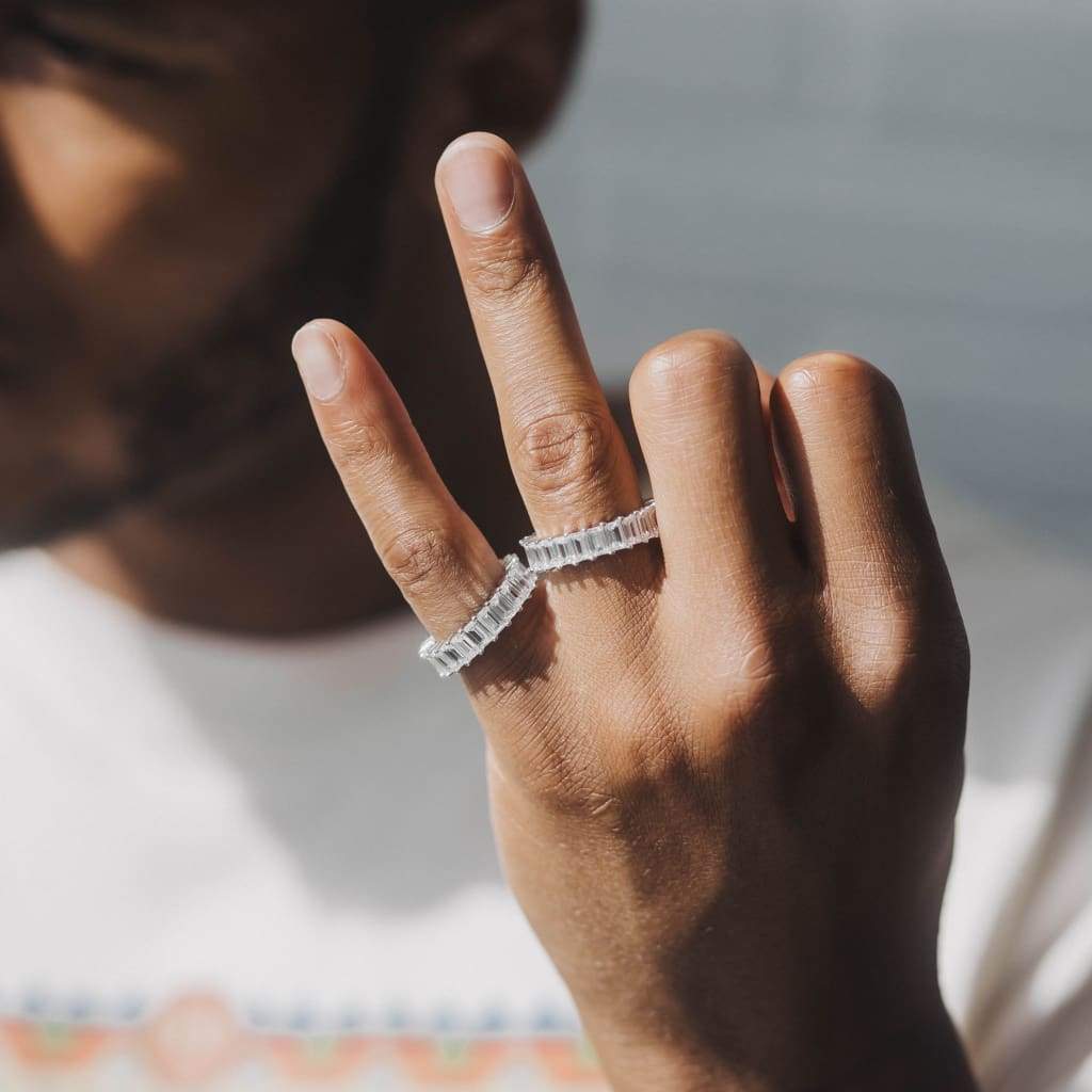 RING BAGUETTE – 925 SILVER – TS JEWELS PREMIUM COLLECTION