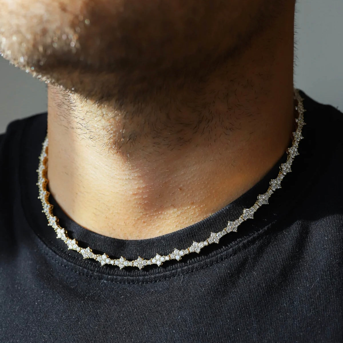 3MM HONEYCOMB CHAIN – 18K GOLD PLATED – TS JEWELS PREMIUM COLLECTION