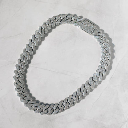 20MM DIAMOND PRONG LINK CHAIN – TS JEWELS PREMIUM COLLECTION