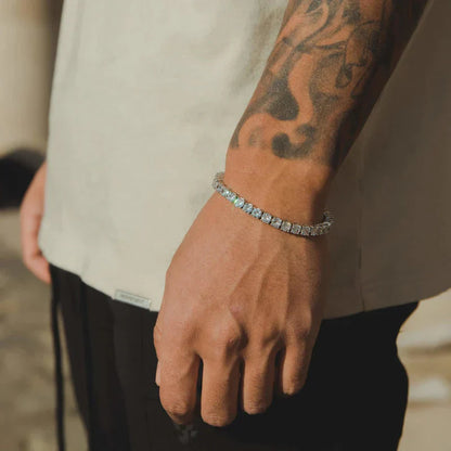 5MM BRACELET TENNIS – 925 SILVER PLATED – TS JEWELS PREMIUM COLLECTION