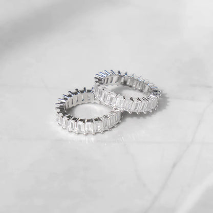 RING BAGUETTE – 925 SILVER – TS JEWELS PREMIUM COLLECTION