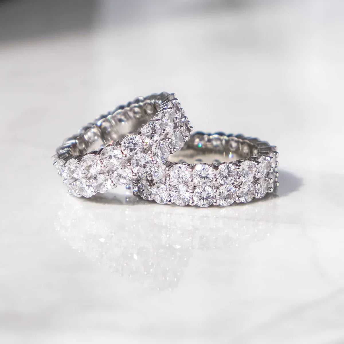 RING ICED DOUBLE ROW TENNIS – TS JEWELS PREMIUM COLLECTION