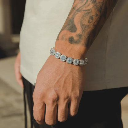 10MM BRACELET CLUSTERED TENNIS – TS JEWELS PREMIUM COLLECTION