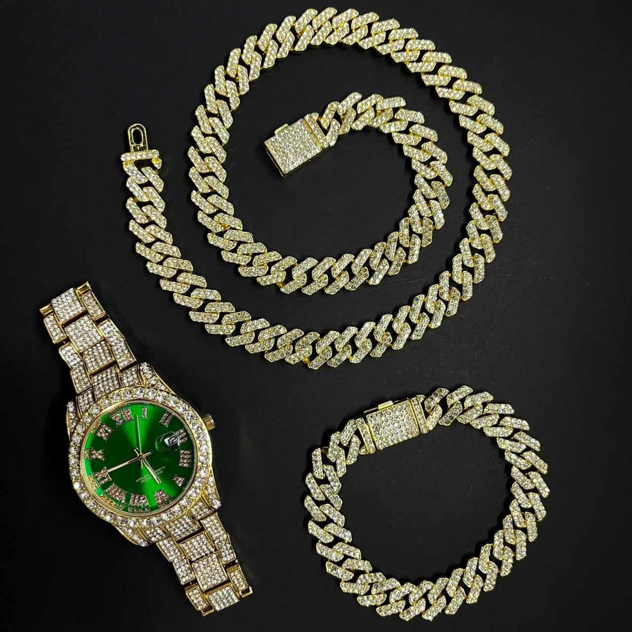 SET REAL TRAPPER LUXURY MIAMI 3.0 (ICED) – TS JEWELS PREMIUM COLLECTION