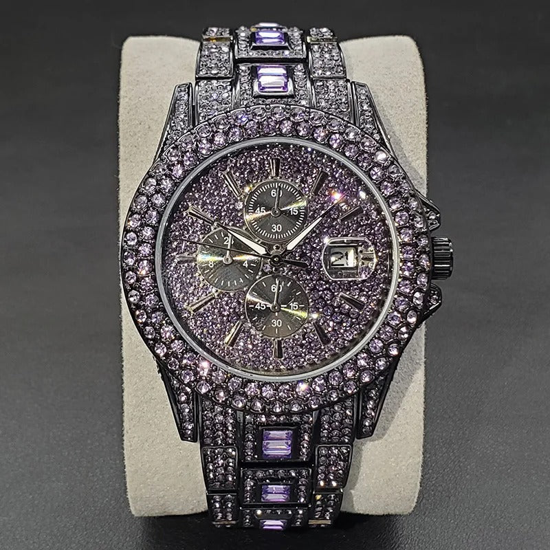 WATCH C'EST LA VIE PURPLE (ICED) – TS JEWELS PREMIUM COLLECTION