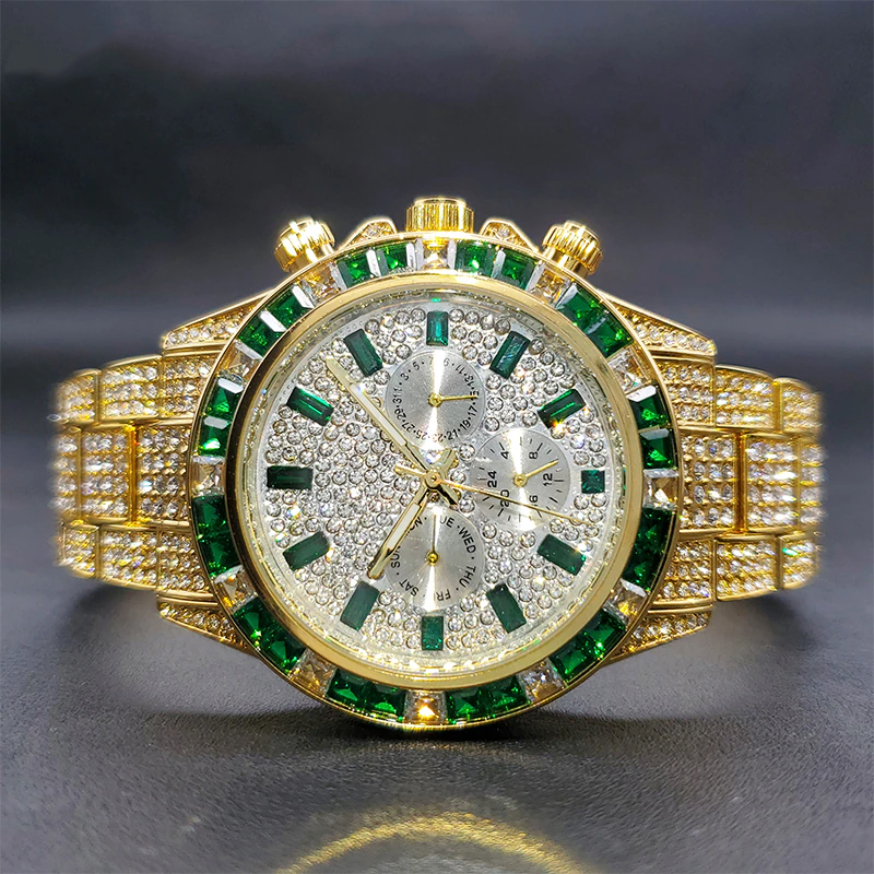 WATCH EMERALD (ICED) – TS JEWELS PREMIUM COLLECTION