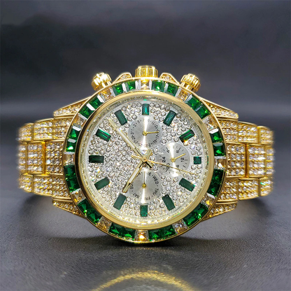 WATCH EMERALD (ICED) – TS JEWELS PREMIUM COLLECTION
