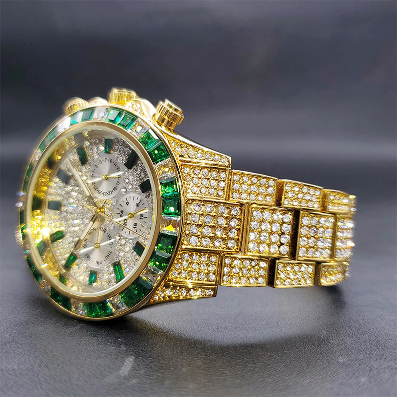 WATCH EMERALD (ICED) – TS JEWELS PREMIUM COLLECTION