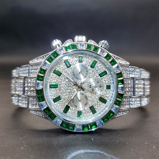 WATCH EMERALD (ICED) – TS JEWELS PREMIUM COLLECTION
