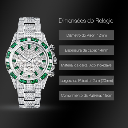 WATCH EMERALD (ICED) – TS JEWELS PREMIUM COLLECTION