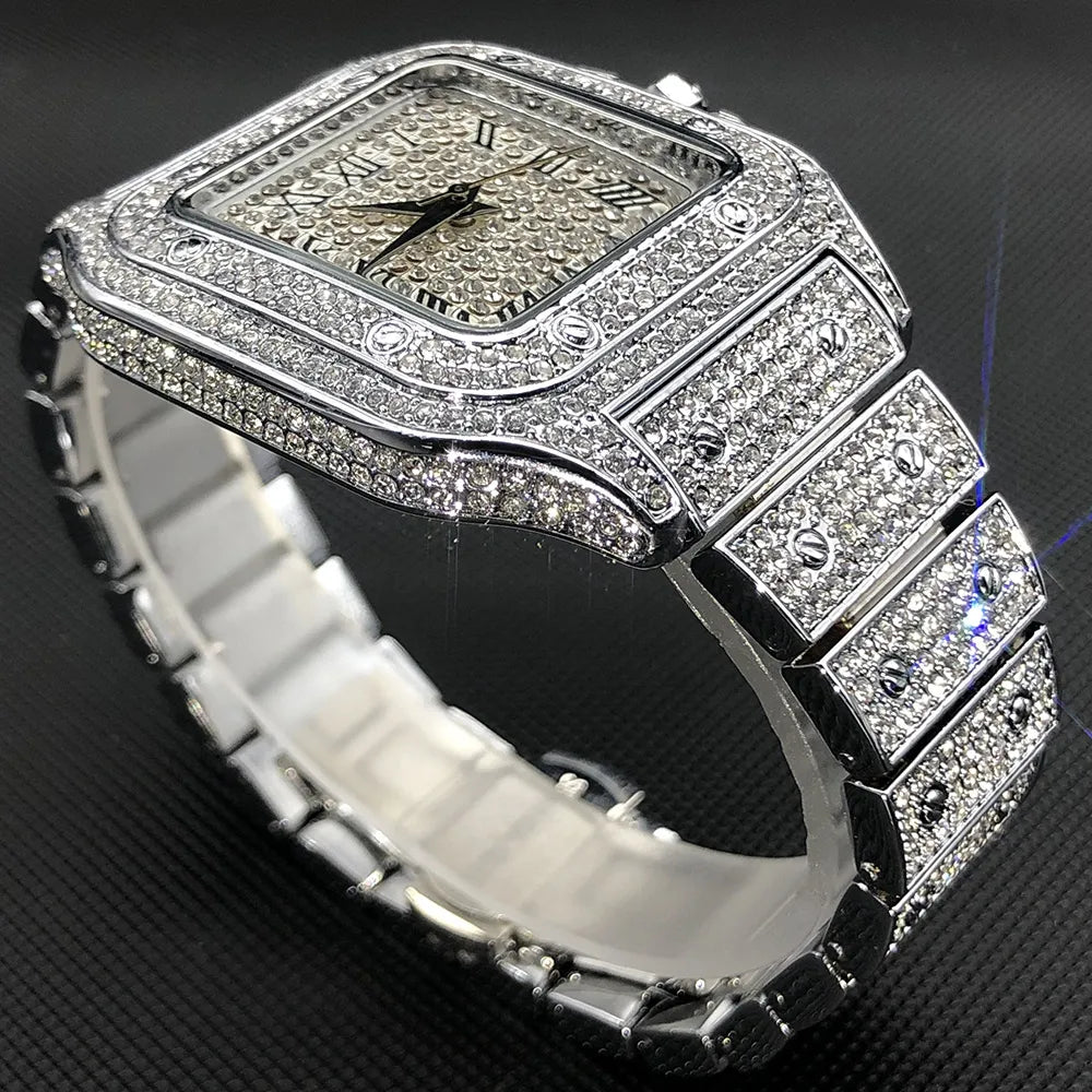 WATCH SQUARE (ICED) – TS JEWELS PREMIUM COLLECTION